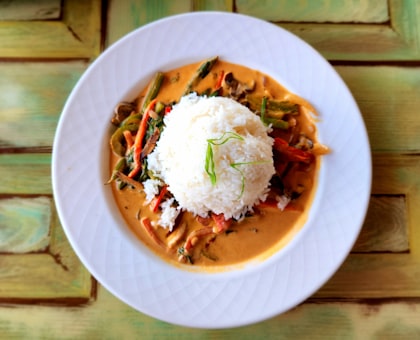 Gà Curry Đỏ – rotes Curry mit Kokosmilch